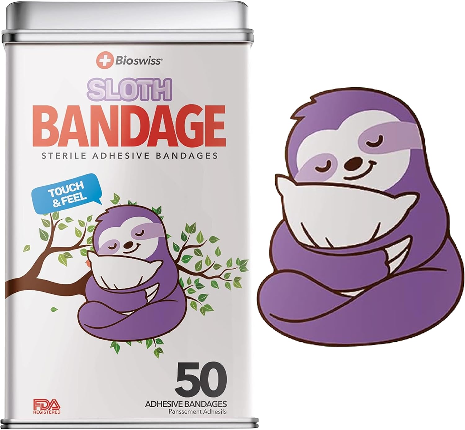 BioSwiss Bandages, Self Adhesive Bandage Set, Latex Free, Sterile Wound Care Quick Pick Grocers